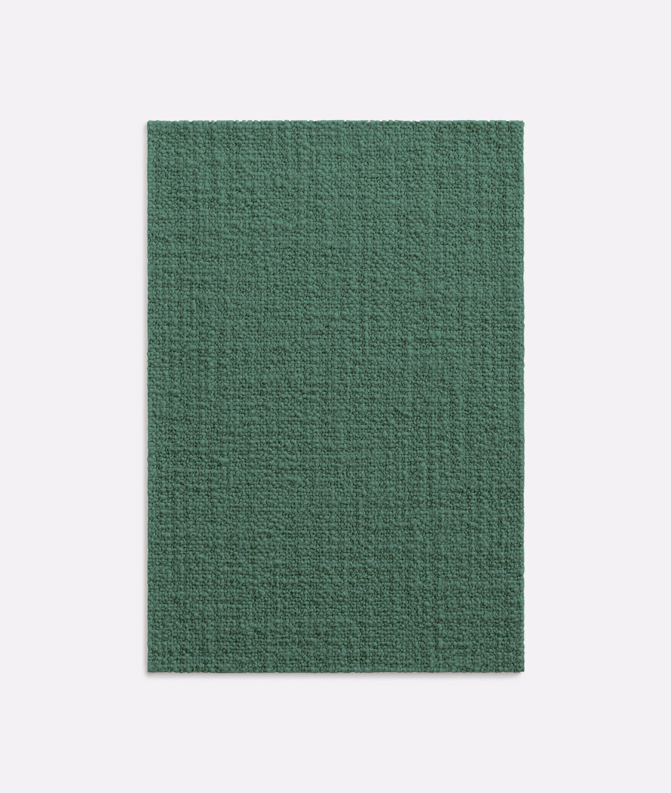 Muted agave-green woven upholstery swatch showing a finely nubby, variegated texture