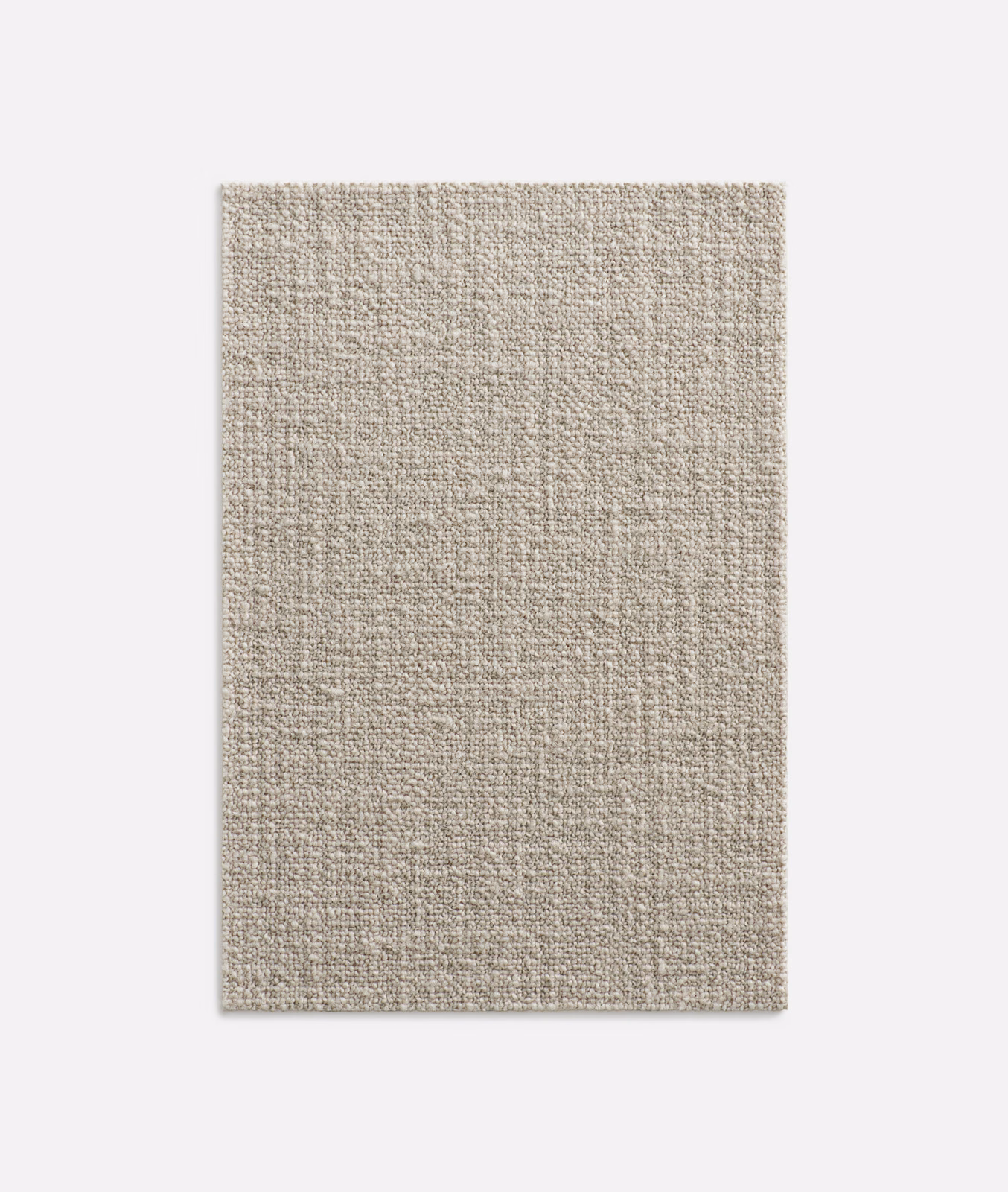 Warm putty-taupe upholstery fabric with a close, softly nubby woven texture