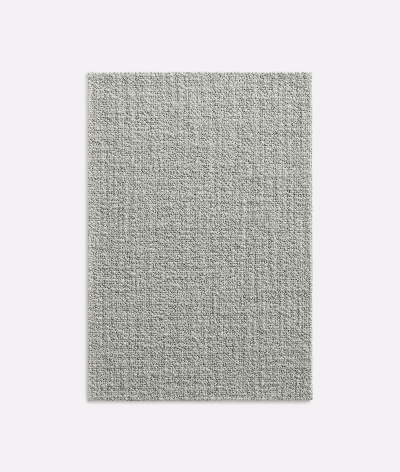 Pale pearl-grey woven textile with a fine, lightly crosshatched surface