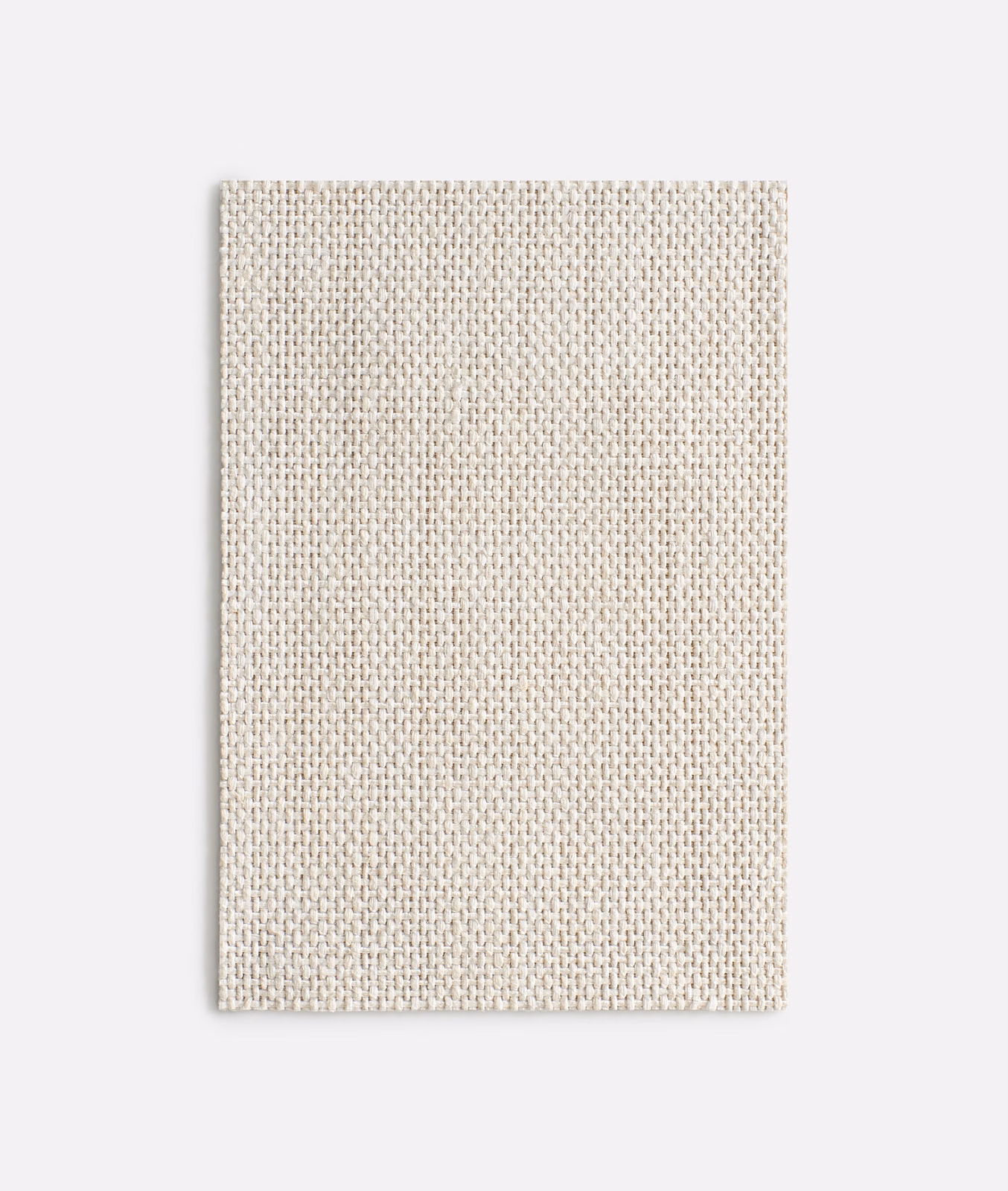 Pale ivory Cestrum fabric with fine flecks and a nubby woven texture