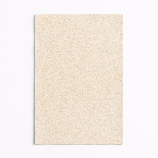 Pale warm-beige swatch with a softly mottled, fine-textured woven surface