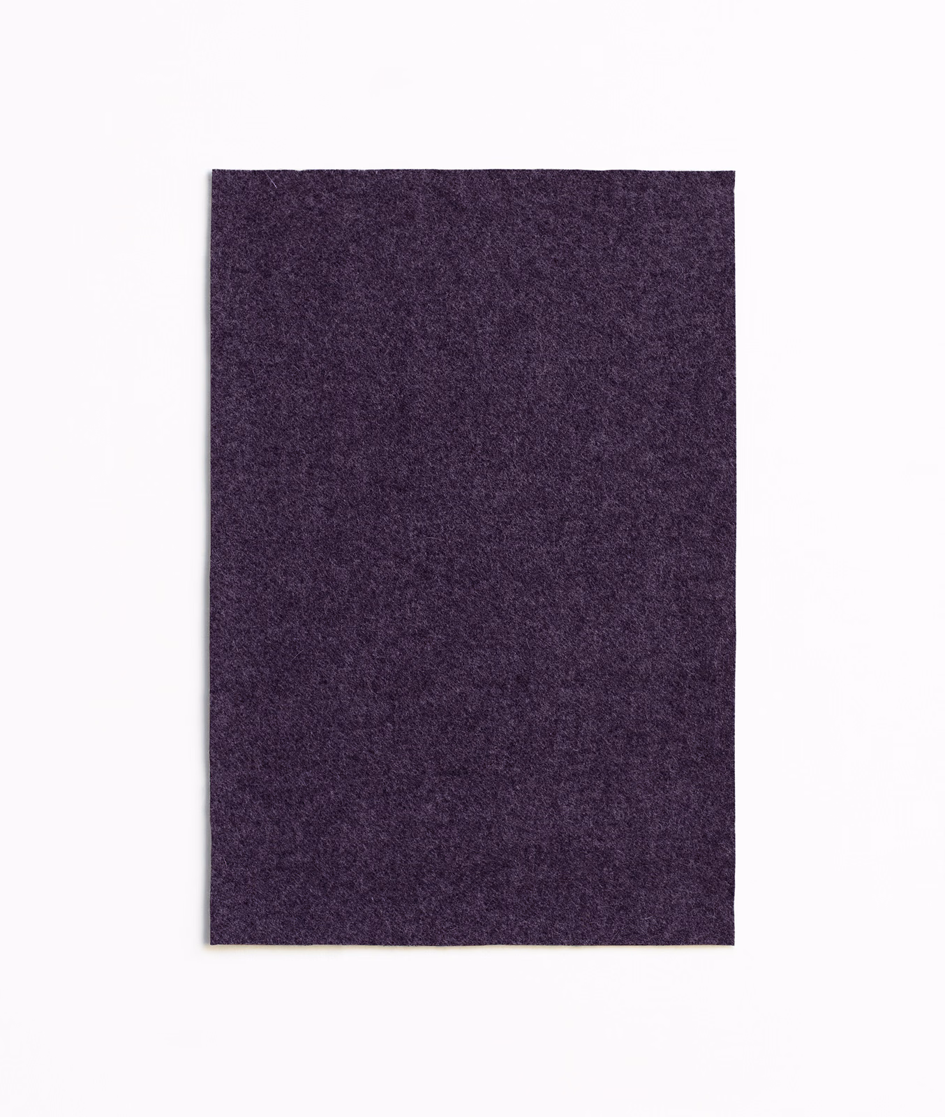 Deep aubergine-purple textile with a softly mottled, dense woven surface