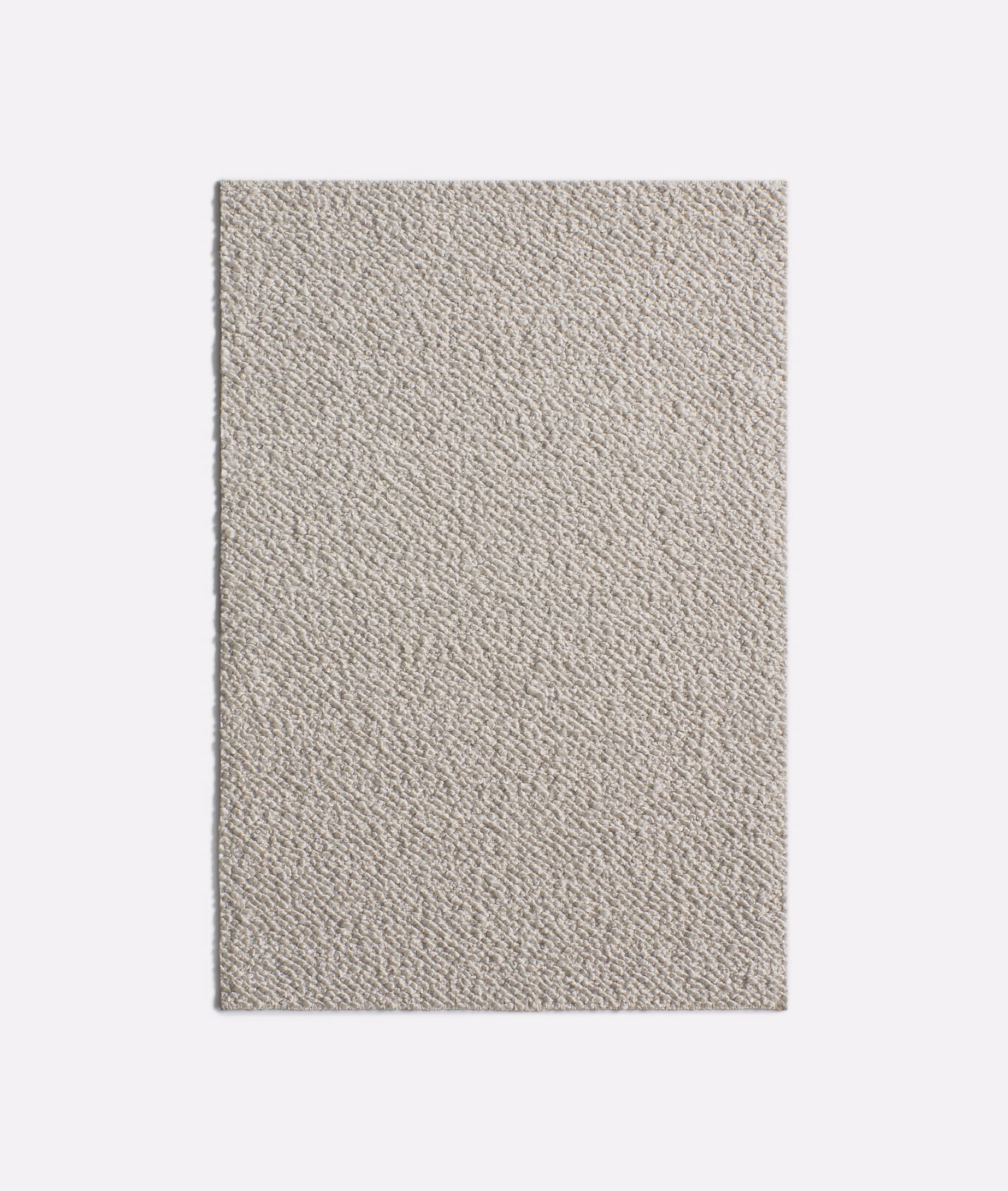 Pale warm greige Diapason Perla fabric with a fine, pebbled woven texture