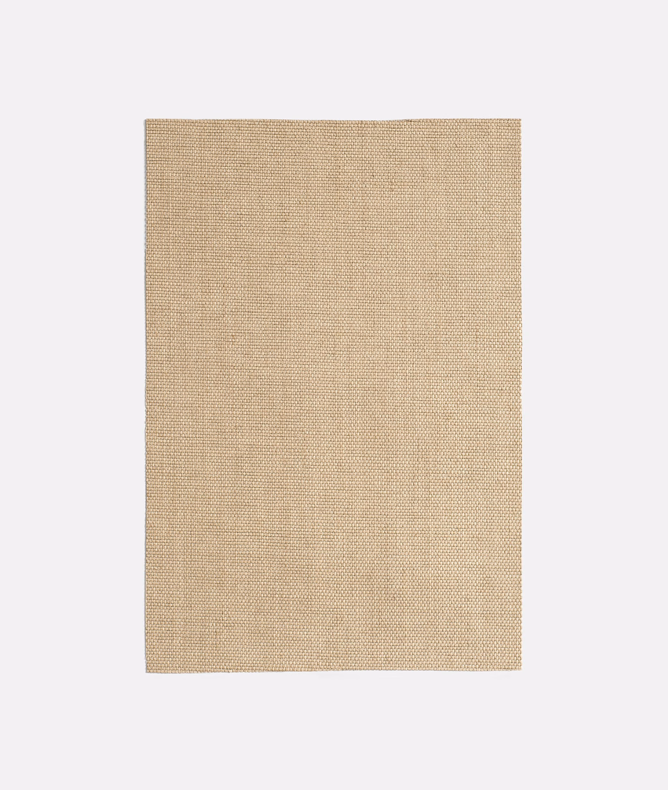 Warm straw-beige Didgeridoo fabric showing a fine, subtly varied woven texture