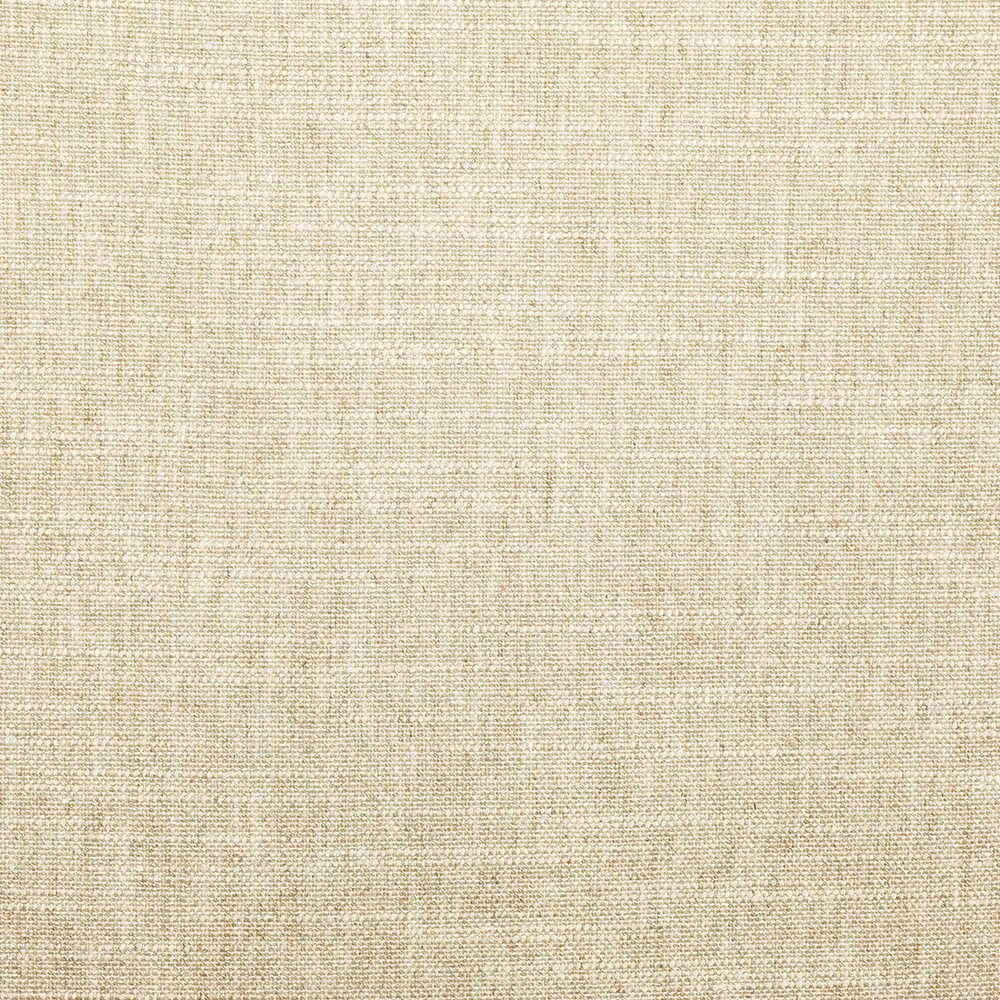 Warm oatmeal-beige woven swatch with subtle crosshatch texture and tonal slubs