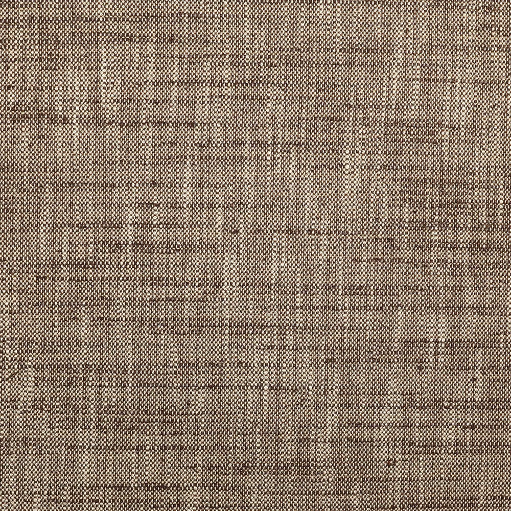 Warm taupe-beige woven fabric with fine grid texture and irregular brown mottling