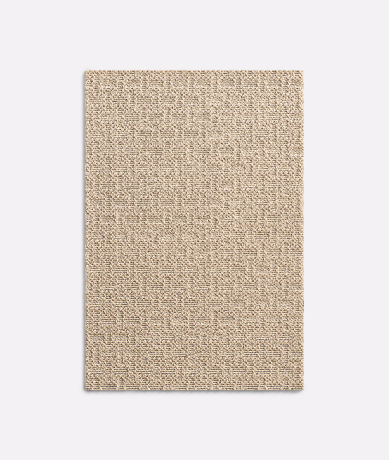 Warm camel-beige swatch with dense, fine-grained woven texture and subtle tonal variation