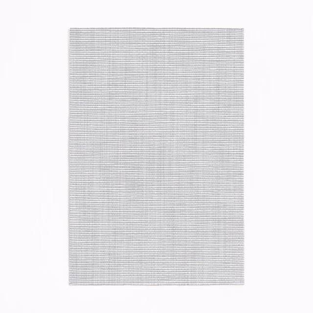 Pale silvery grey Jasper fabric with densely spaced horizontal ribbing and soft texture