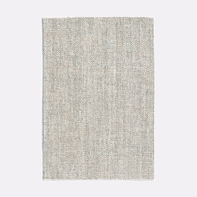 Pale celadon green-grey fabric with fine flecked woven texture