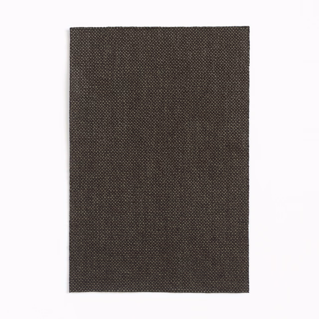 Deep bronze-brown Dedar fabric swatch with a fine, tightly woven textured surface