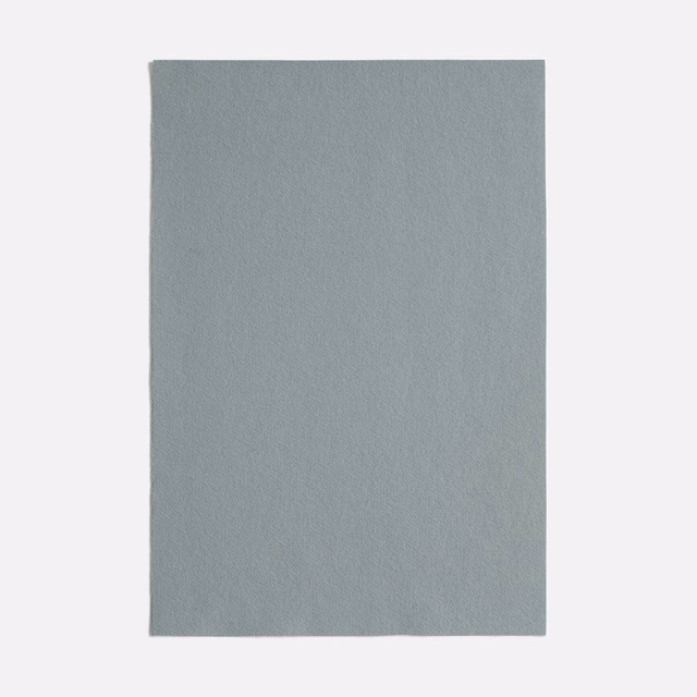 Muted aqua blue-grey upholstery fabric with a fine, softly nubby woven texture
