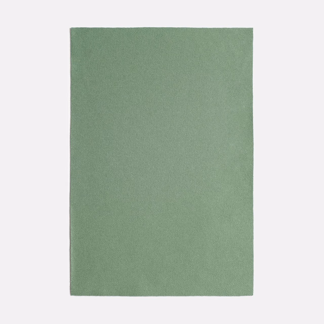 Muted agave-green textile with a fine, softly mottled matte surface