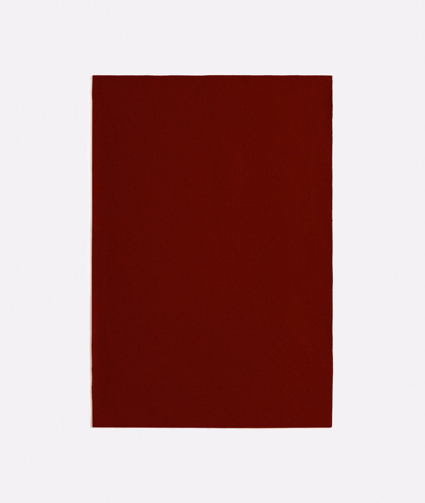 Deep amaranto-red fabric swatch with a smooth, subtly varied surface