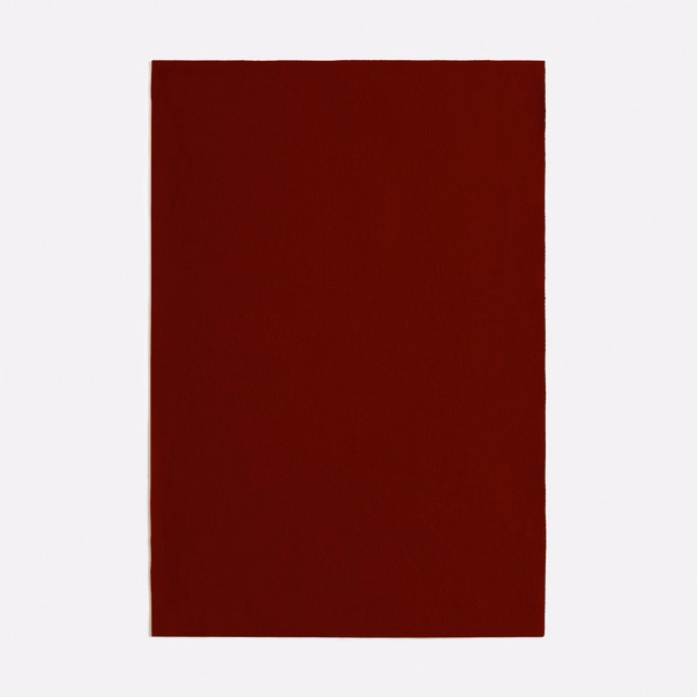 Deep amaranto-red fabric swatch with a smooth, subtly varied surface