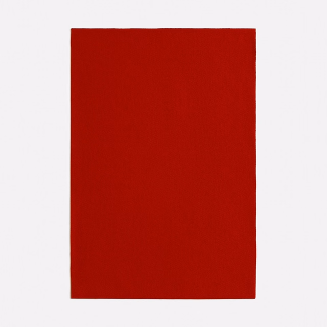 Deep cerise-red fabric swatch with an even, subtly textured surface