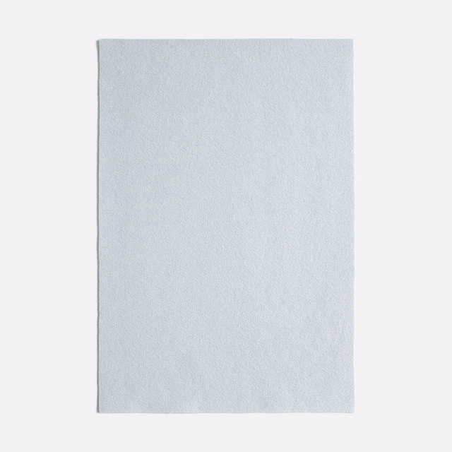 Pale glacier blue-grey fabric swatch with a fine, softly textured surface