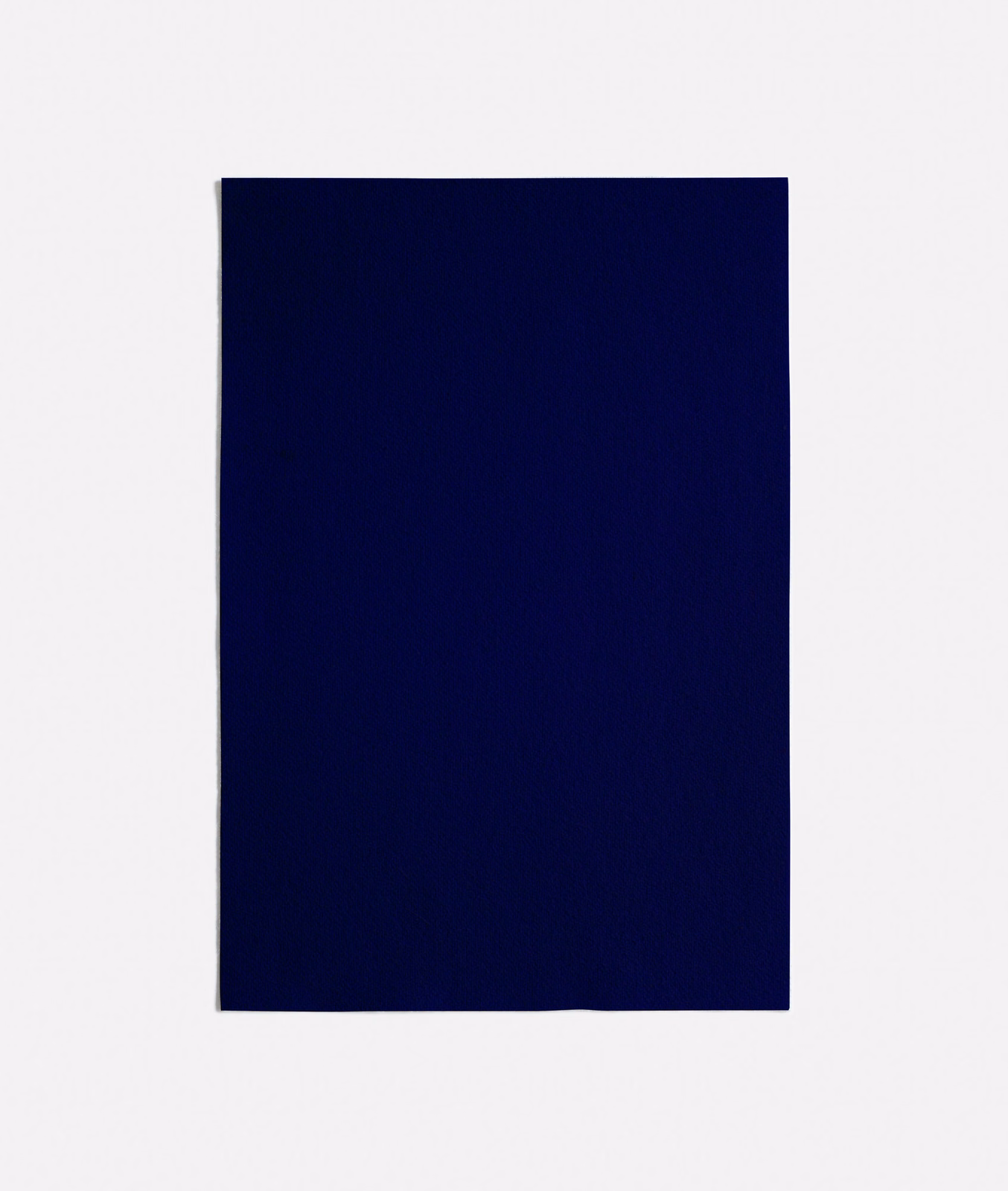 Deep ink-navy plain fabric swatch with a subtle fine surface texture