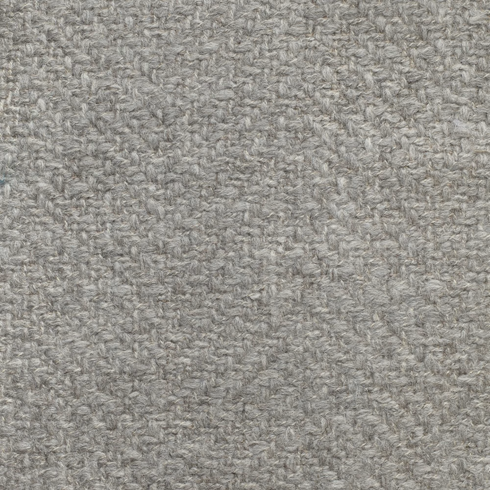 Cool grey marl upholstery fabric with an irregular, nubby woven texture