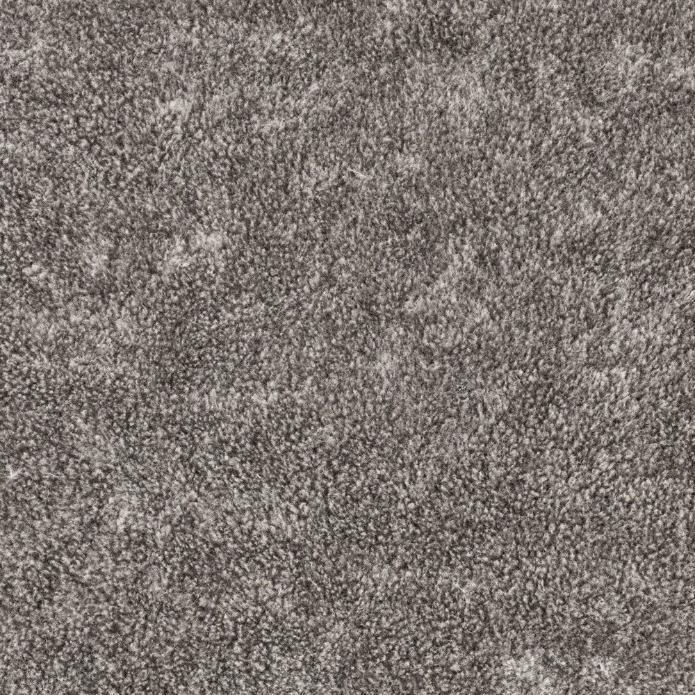 Mottled smoky grey-taupe velvet with a dense, softly light-catching pile
