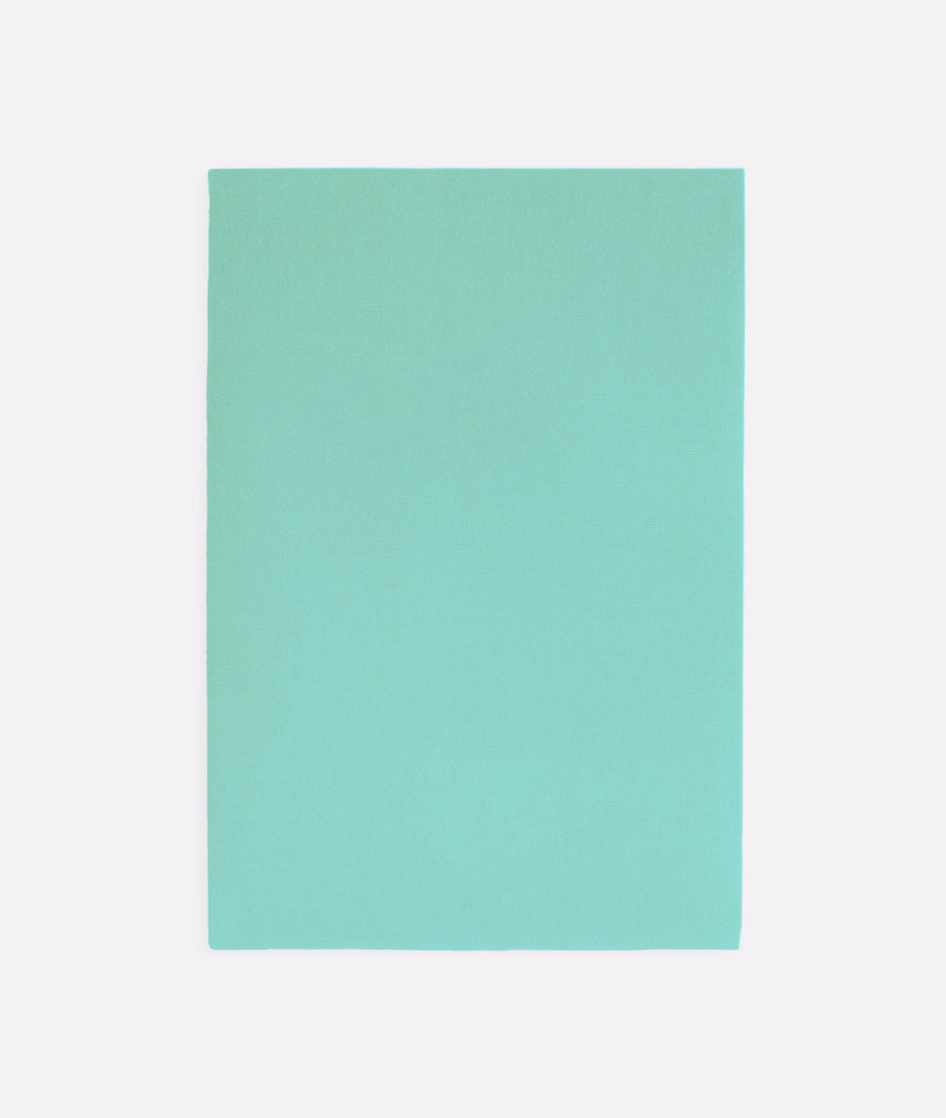 Plain aqua-turquoise velvet swatch with a softly brushed, subtly varied surface