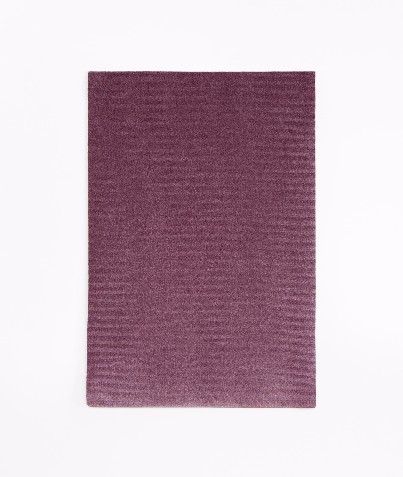Deep aubergine-purple velvet swatch with a plain, softly lustrous surface