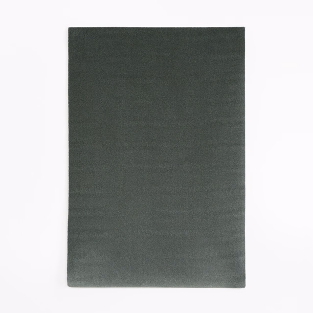 Deep cactus-green velvet with a subtly directional, low-sheen surface