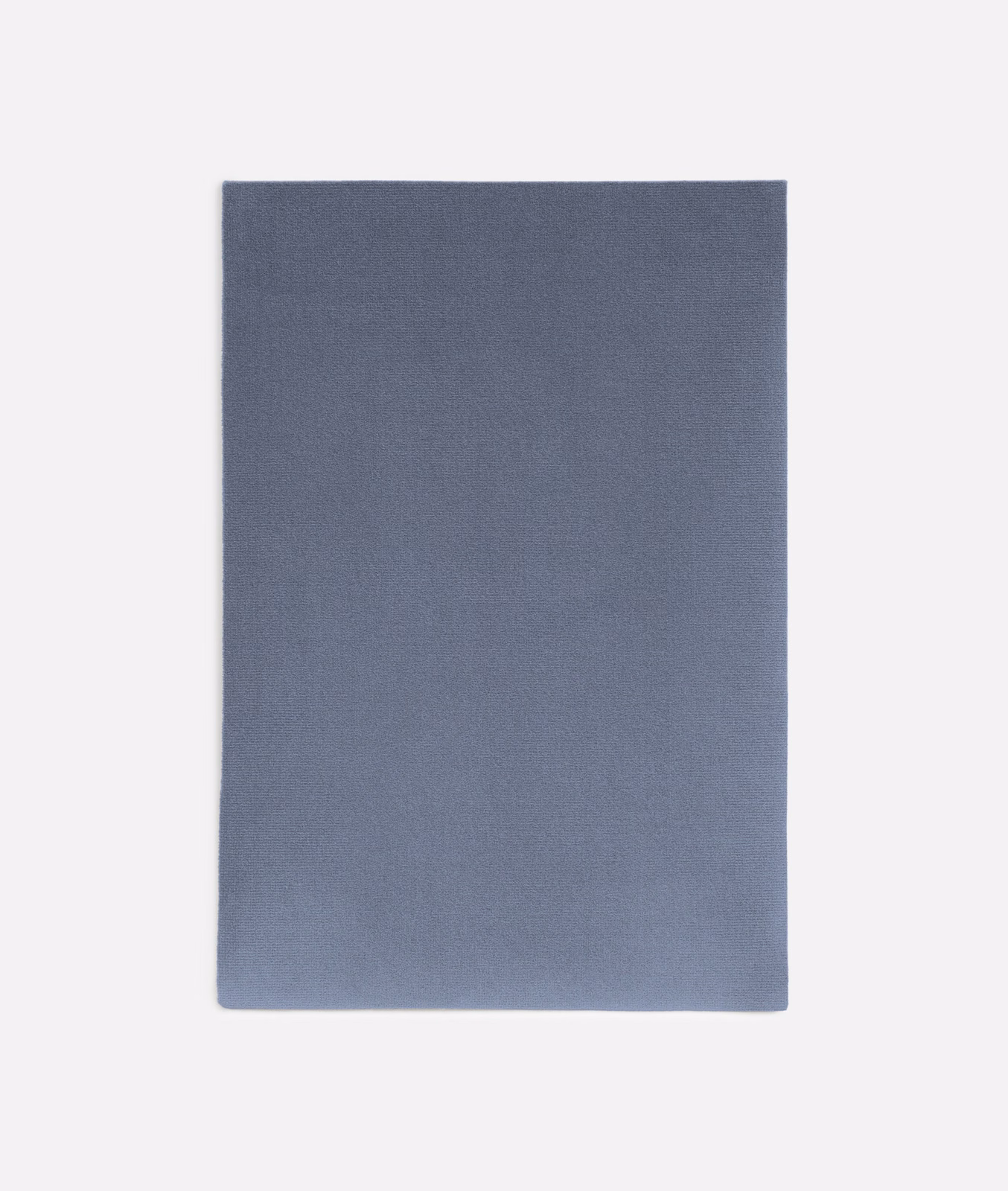 Muted lavender-blue velvet with a softly brushed, low-contrast surface