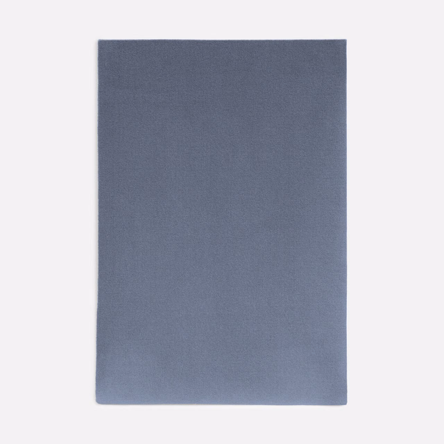 Muted lavender-blue velvet with a softly brushed, low-contrast surface