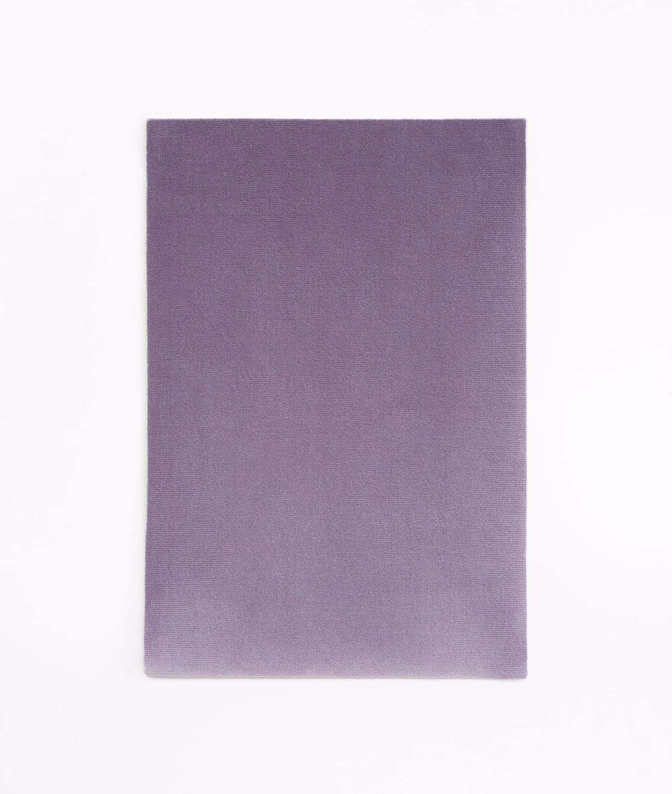 Muted lavender-purple velvet swatch with a soft, subtly light-catching brushed surface