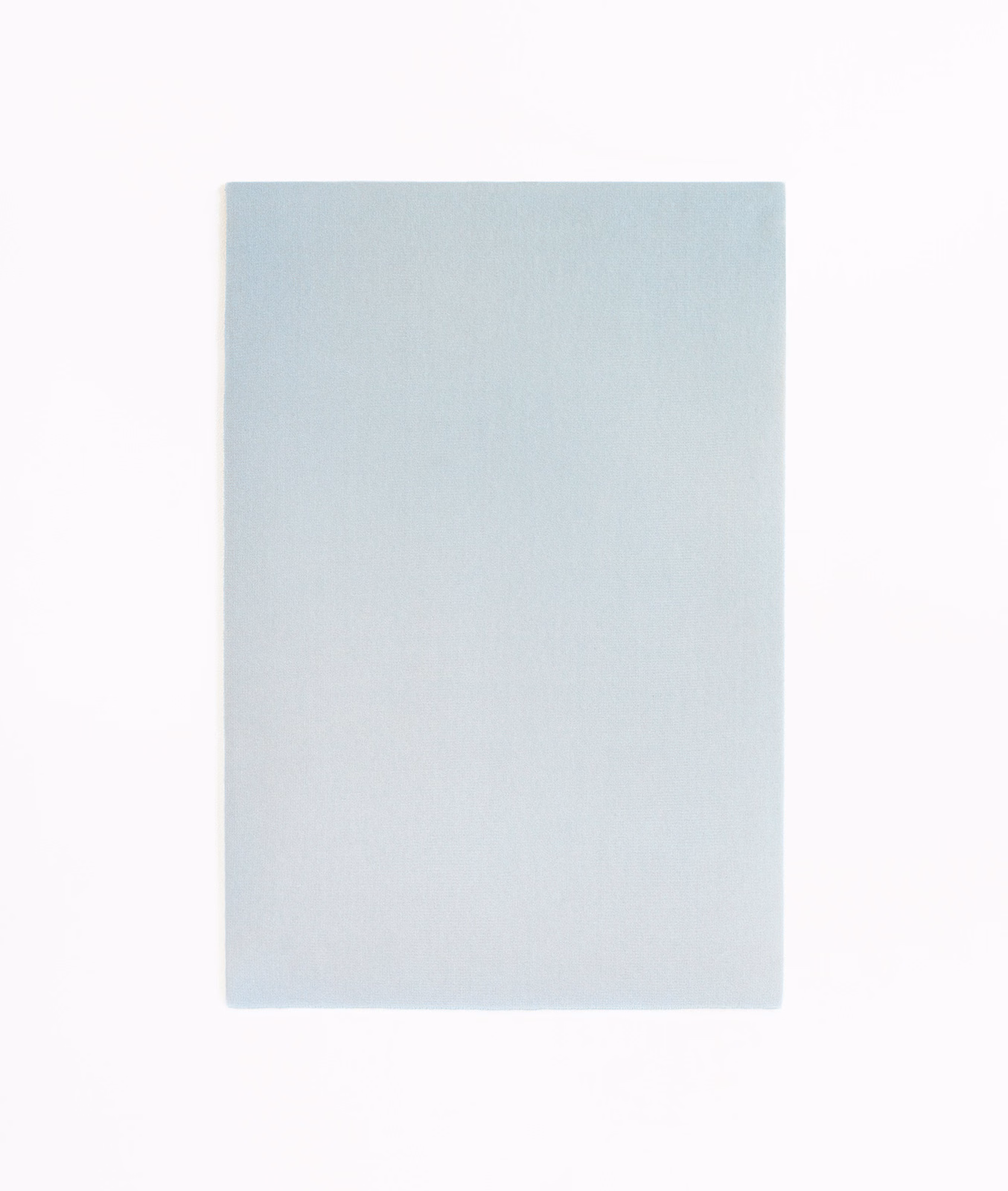 Pale periwinkle-blue velvet swatch with a softly brushed, even surface