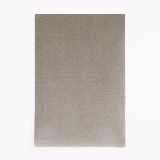 Muted smoke taupe-grey velvet swatch with a soft, subtly shaded nap