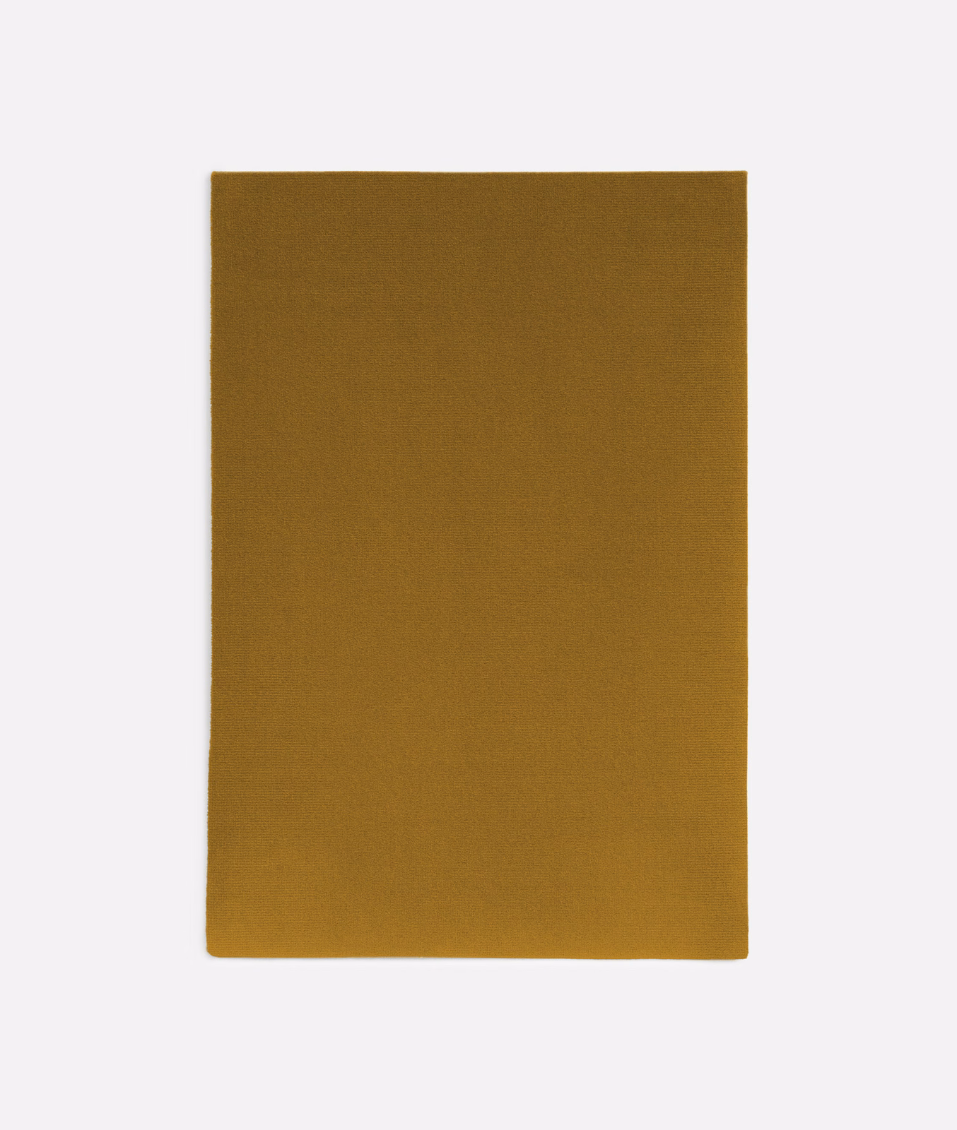 Plain tobacco-brown velvet swatch with a softly brushed, subtly shaded surface