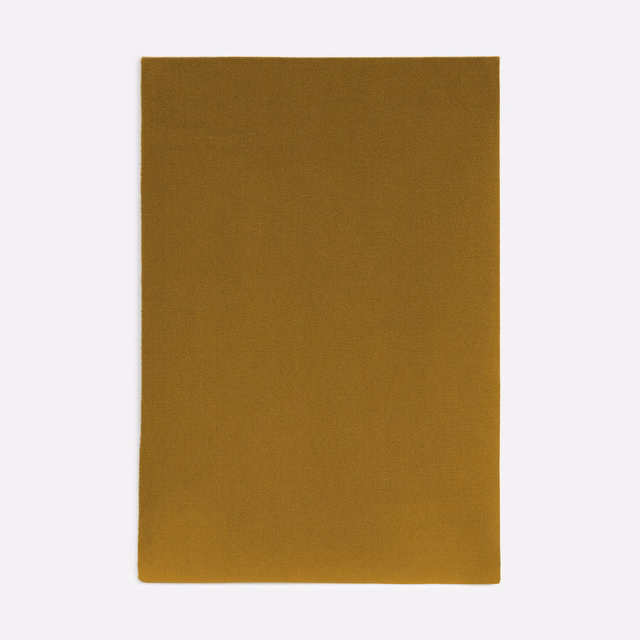 Plain tobacco-brown velvet swatch with a softly brushed, subtly shaded surface