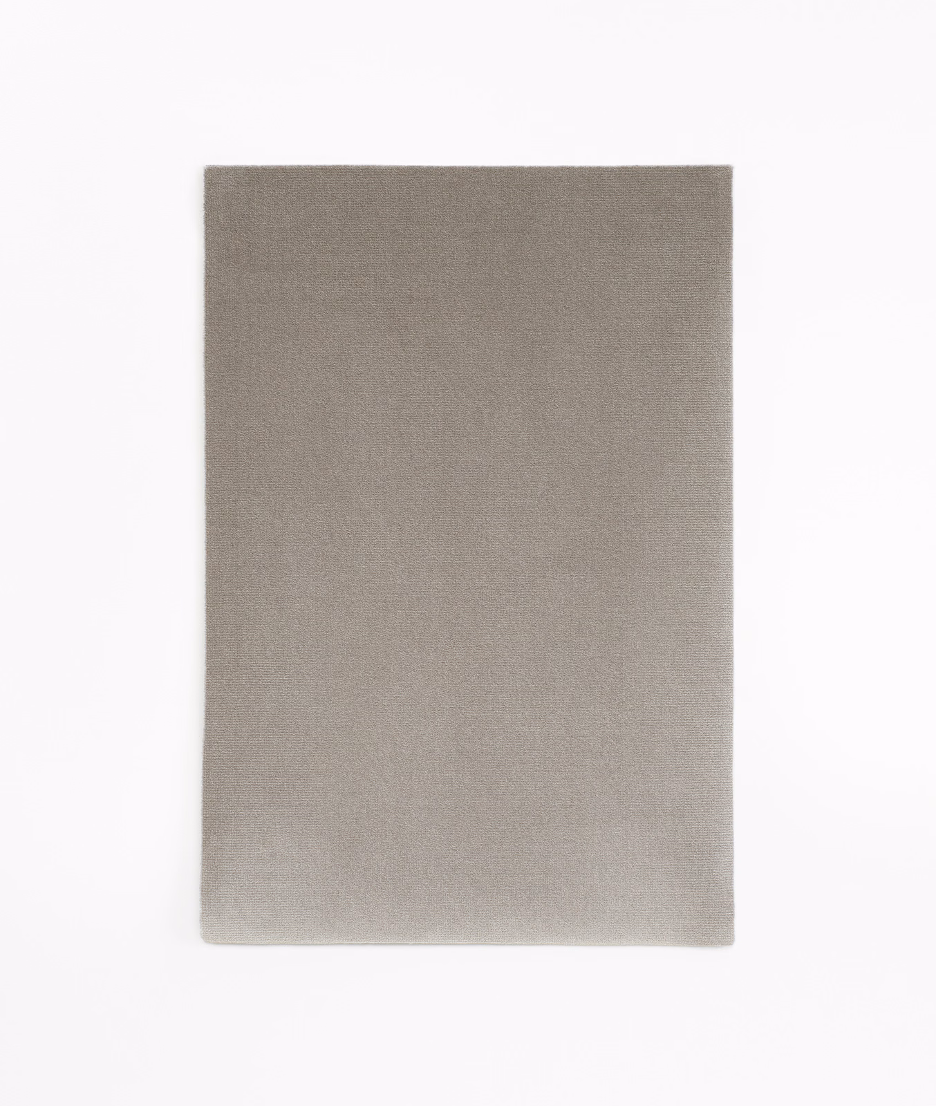 Warm taupe velvet swatch showing an even nap and softly shaded surface
