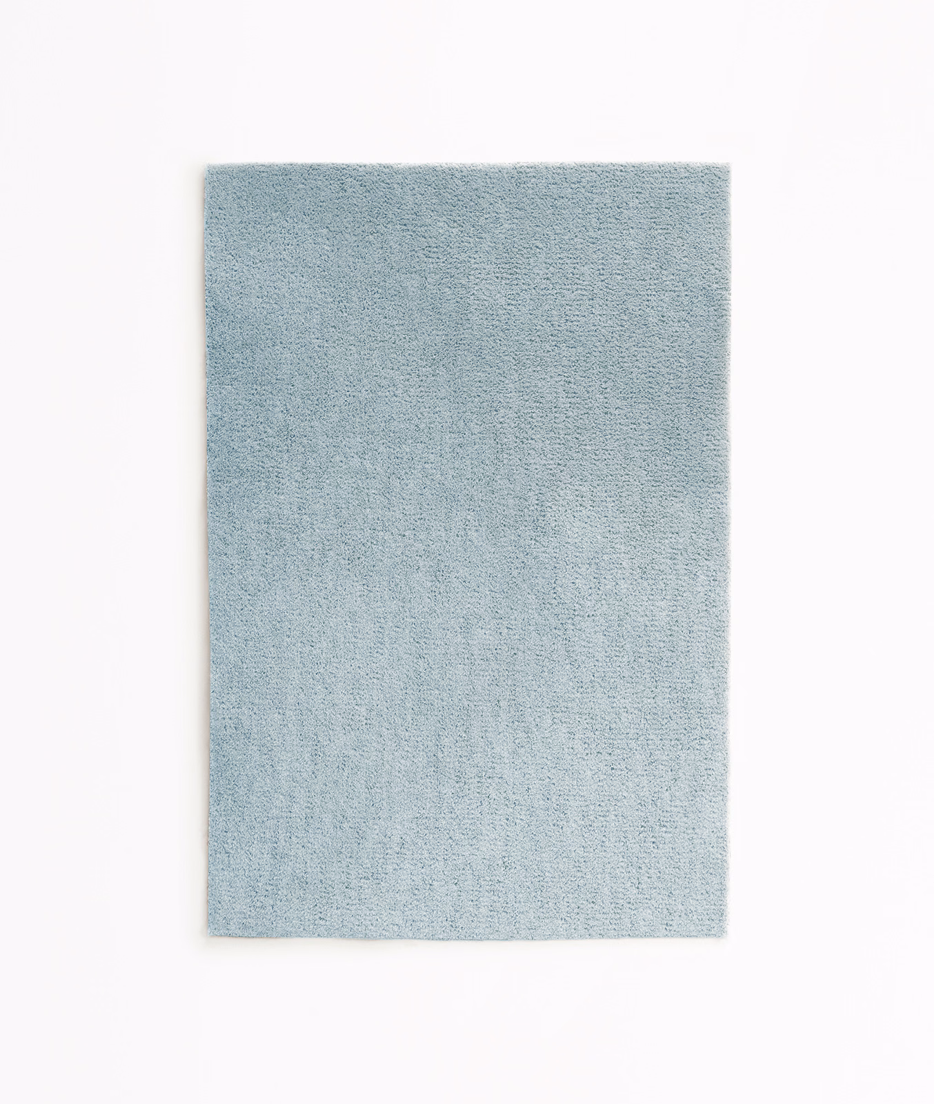 Pale glacier-blue velvet swatch with a soft, close-textured surface