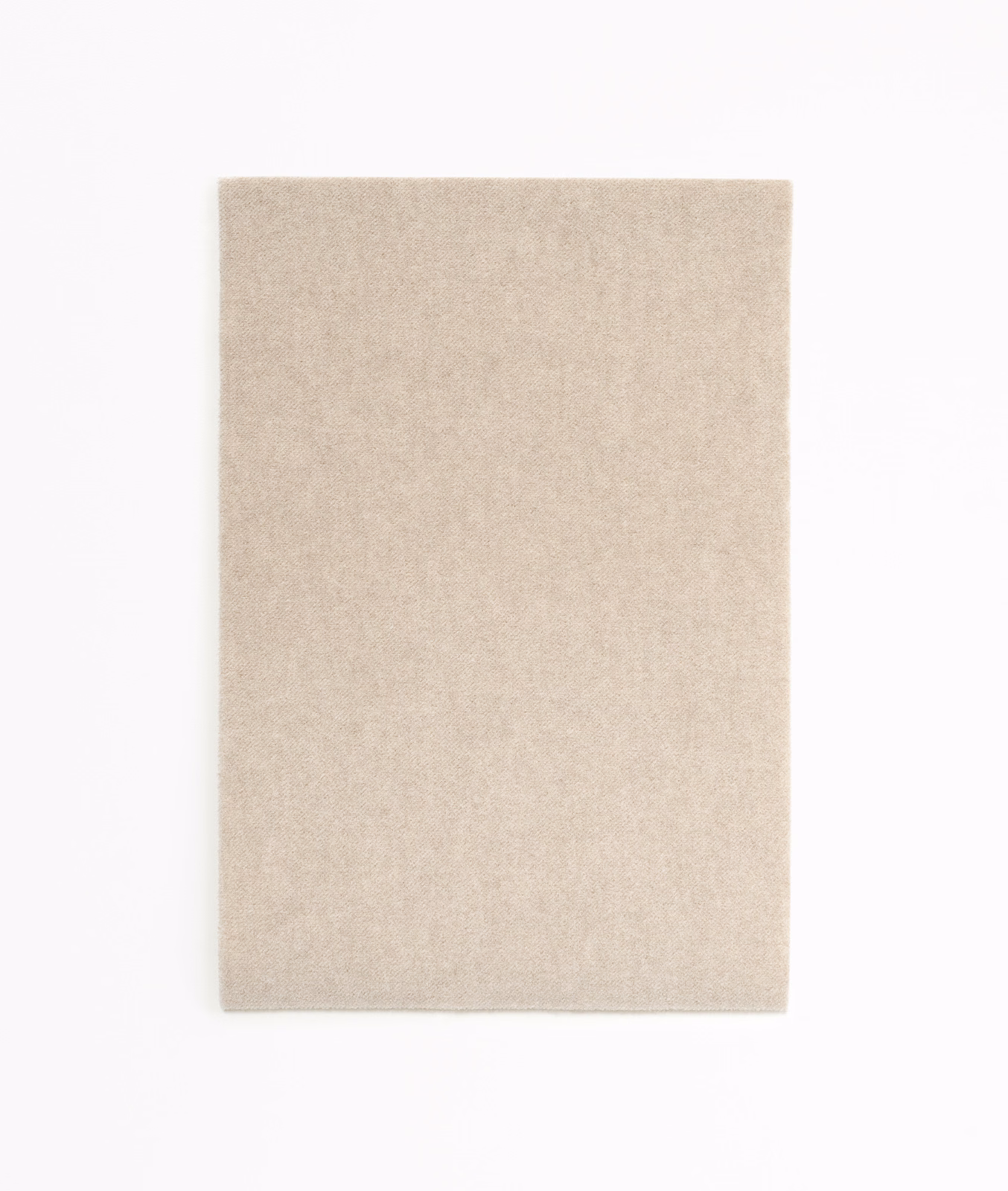 Pale warm greige velvet with a softly mottled melange surface
