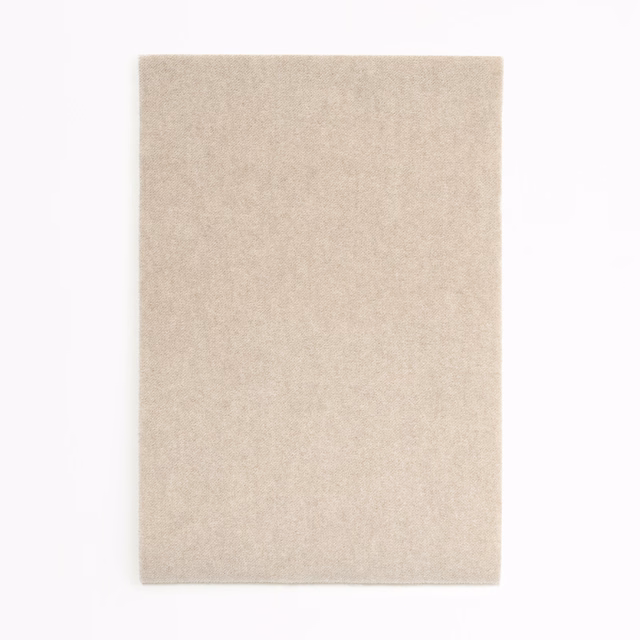 Pale warm greige velvet with a softly mottled melange surface