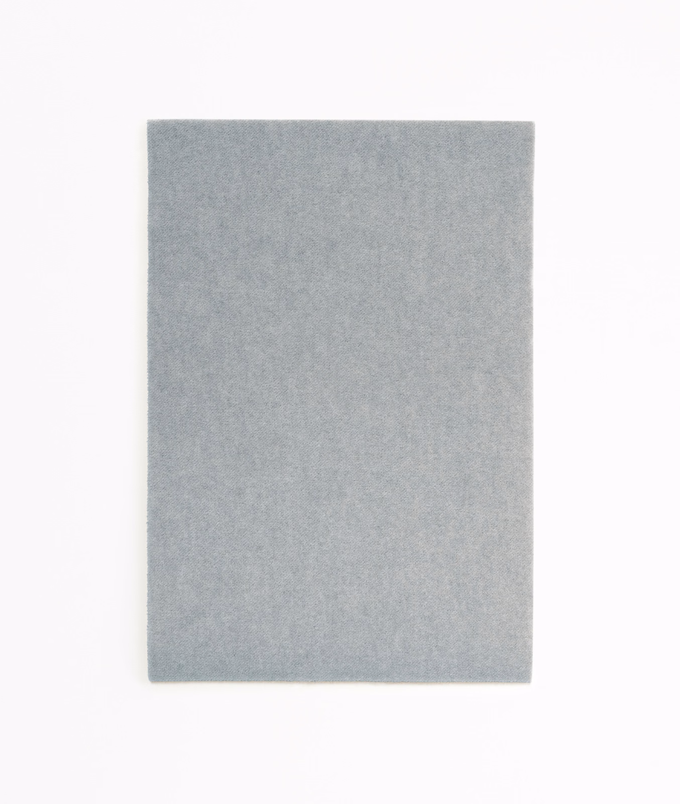 Pale icy blue-grey velvet with a finely mottled, softly reflective surface.