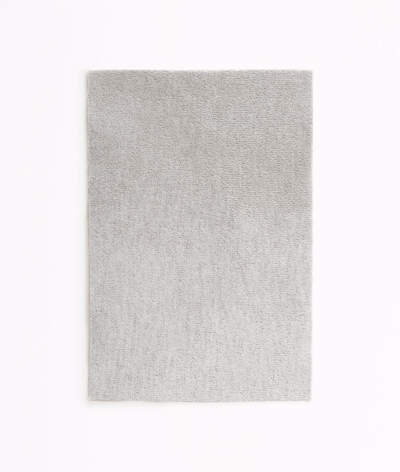 Pale silver-grey velvet swatch showing a fine, softly mottled nap