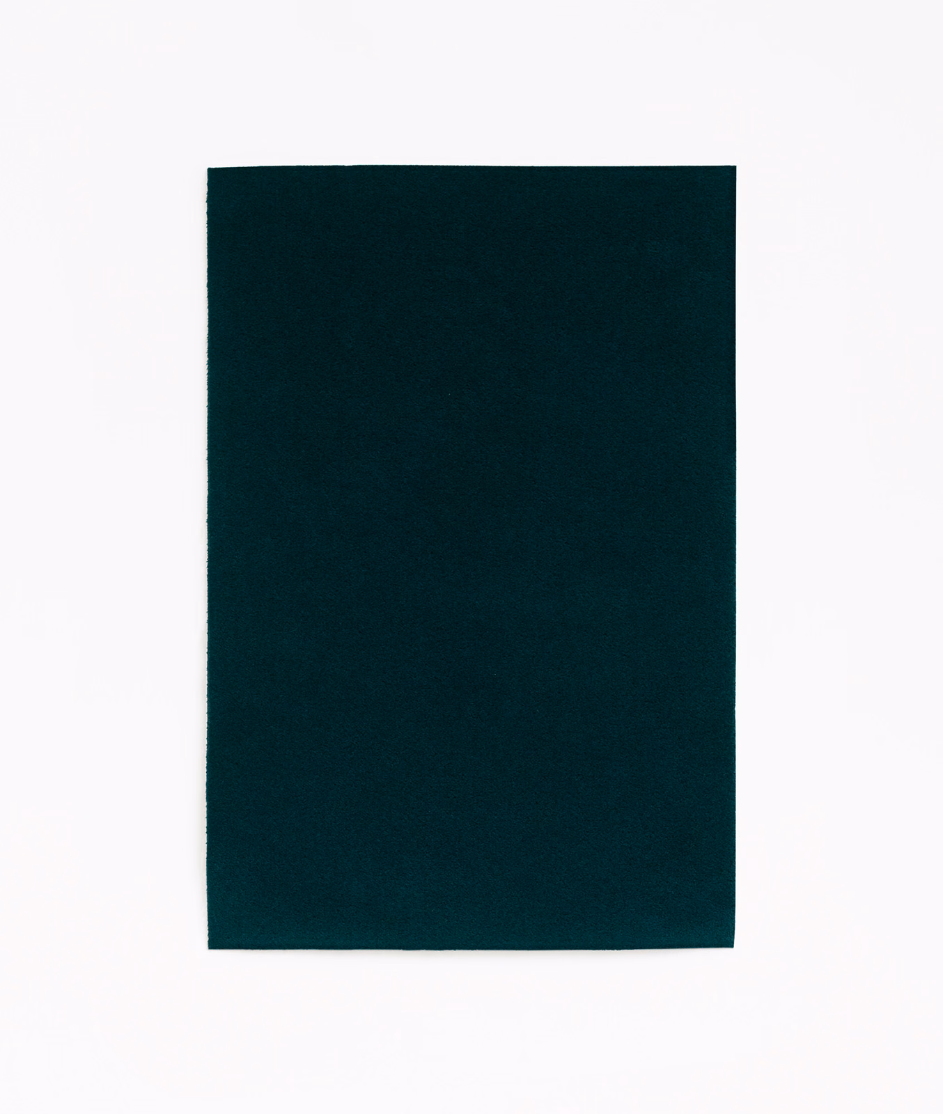Deep petrol teal velvet swatch with a plain, softly light-catching pile