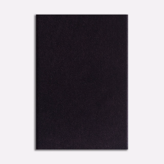 Deep aubergine velvet swatch with a near-black face and subtle plush nap
