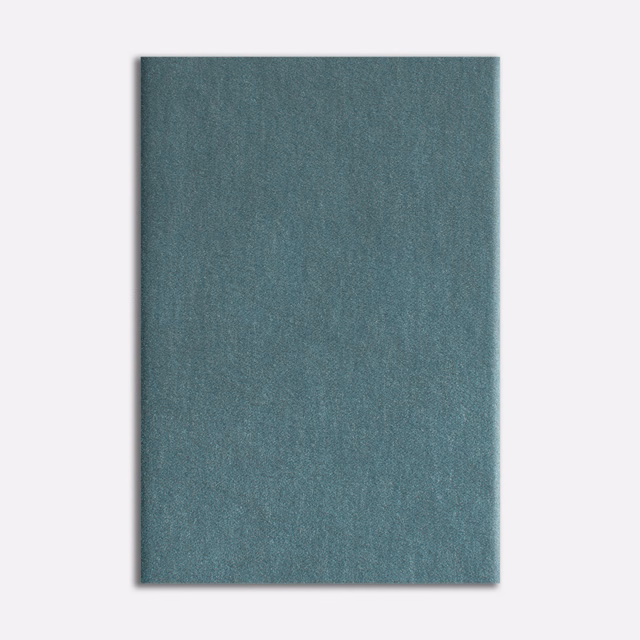 Muted celadon teal velvet with a softly brushed, plain tonal surface