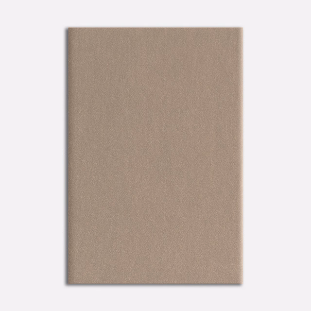 Warm mushroom-taupe velvet swatch with a smooth surface and subtle nap variation