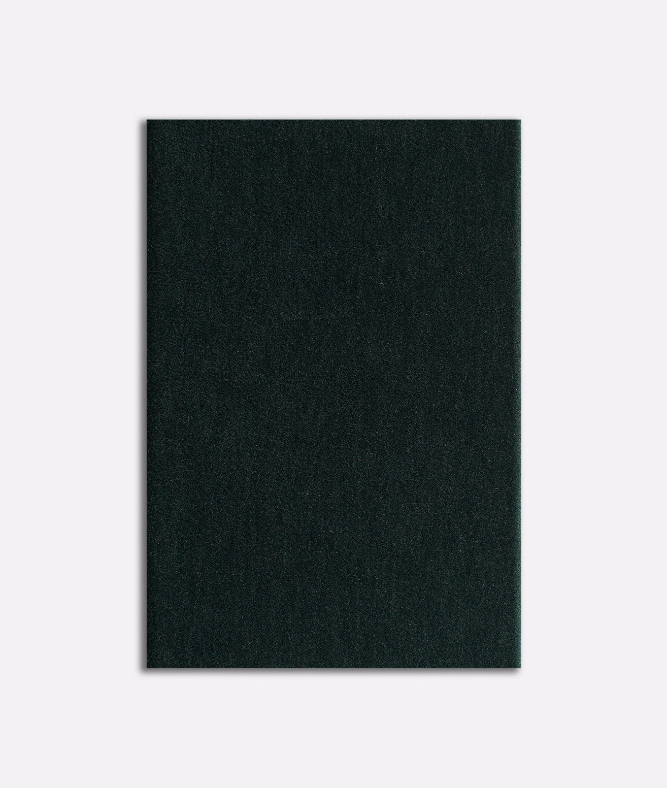 Deep forest-green velvet with a dark, softly brushed plain pile