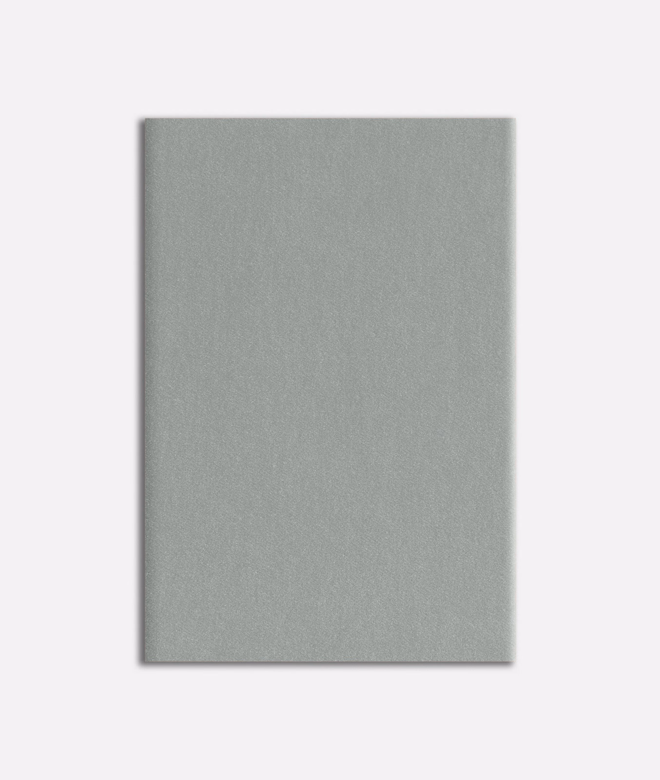 Muted grey-green velvet swatch with a fine, softly reflective nap