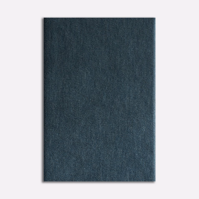 Deep blue-teal velvet swatch with a softly brushed, subtly varied nap