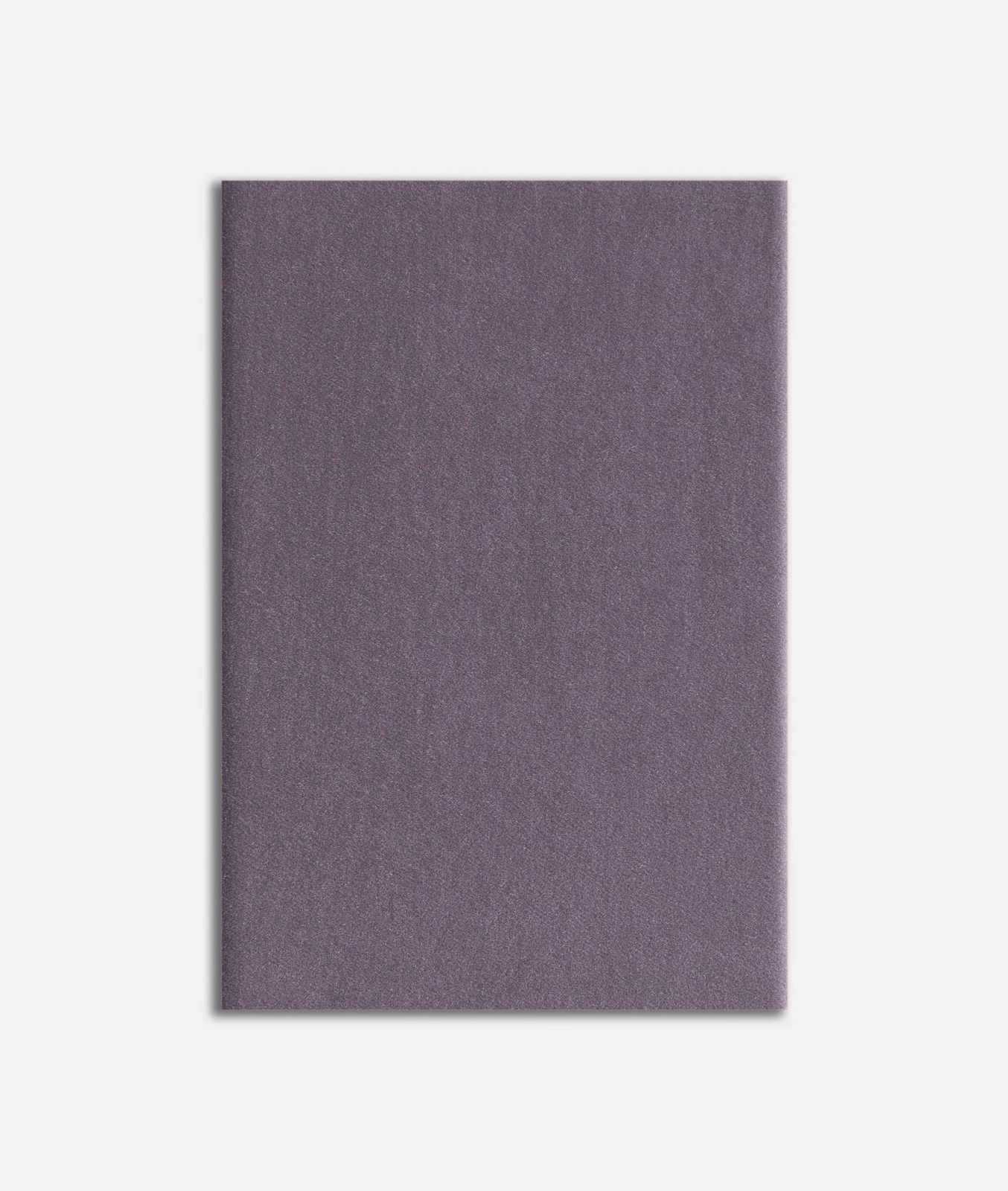 Muted lavender-mauve velvet swatch with a softly brushed, light-catching plain surface