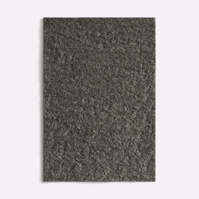 Dark military olive velvet with a softly mottled, plush textured surface