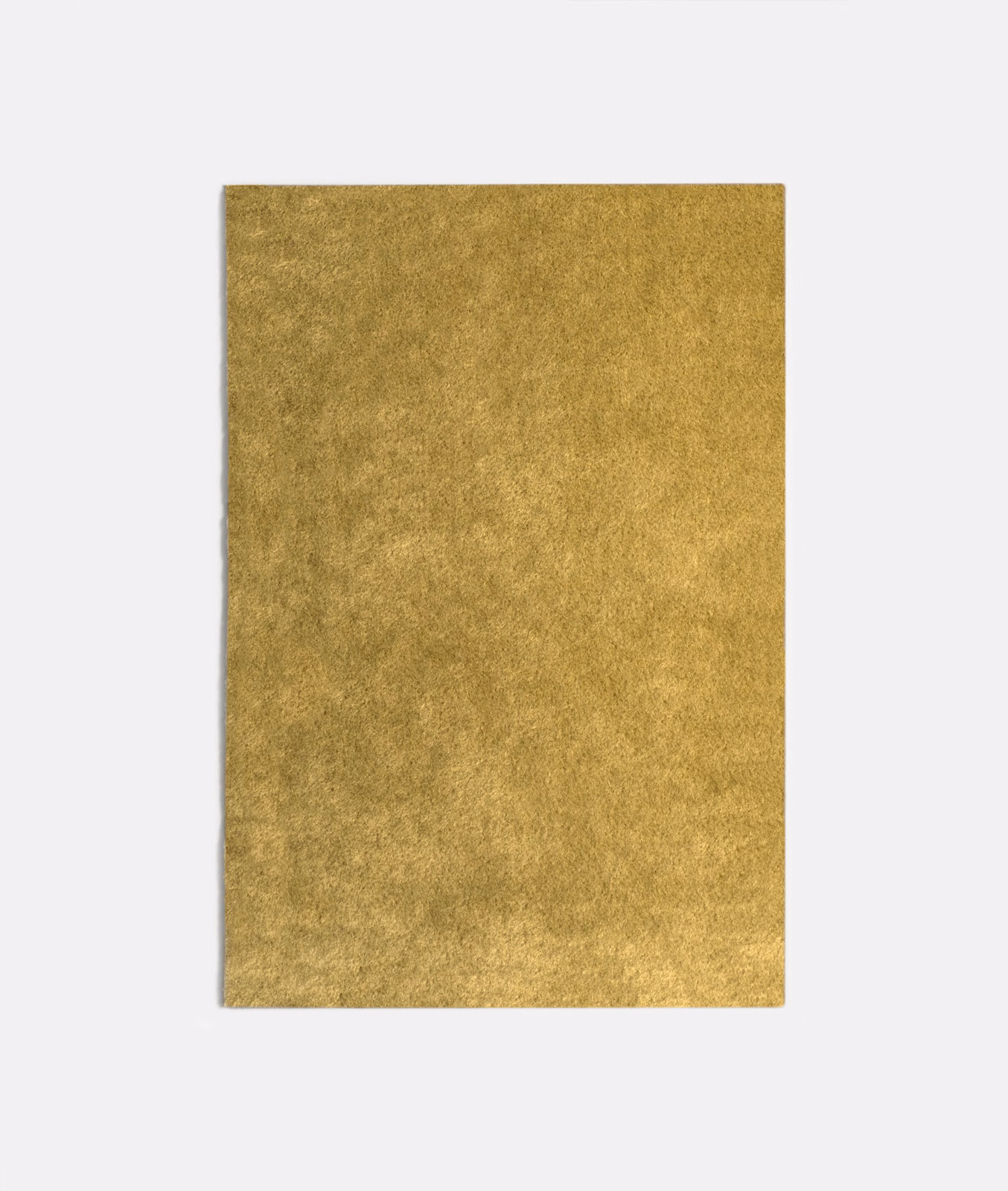 Muted golden-olive velvet swatch with softly mottled, light-catching pile