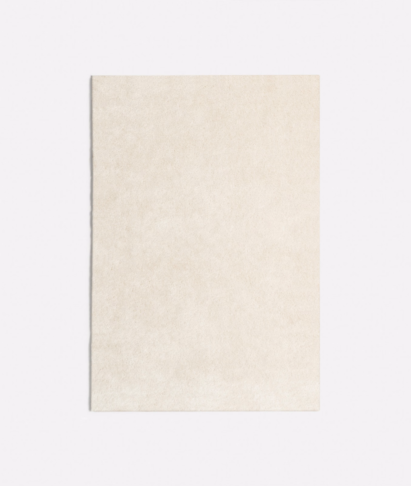 Pale ivory velvet with a softly mottled, cloud-like surface